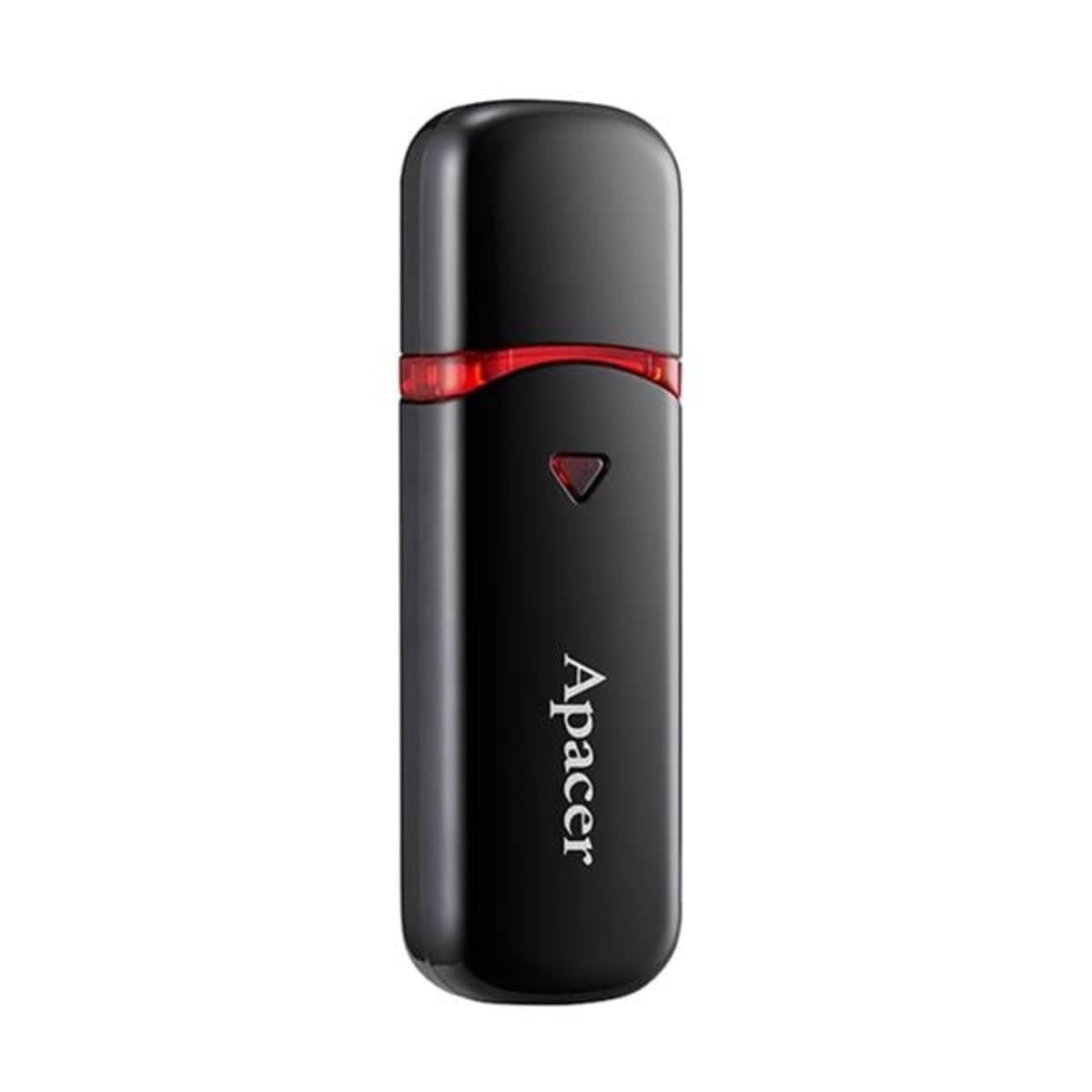 Флеш пам'ять флешка Apacer AH333 USB 2.0 32Gb Black (AP32GAH333B-1)