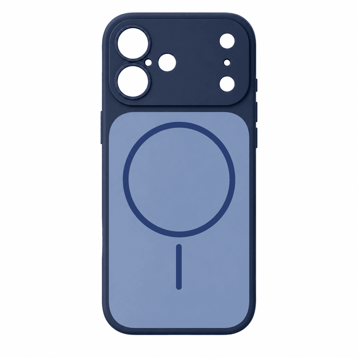 Захисний чохол-накладка Silicone Creative Variation Case MAG COVER Apple iPhone 16 Dark Blue (MagCOViP16-2)