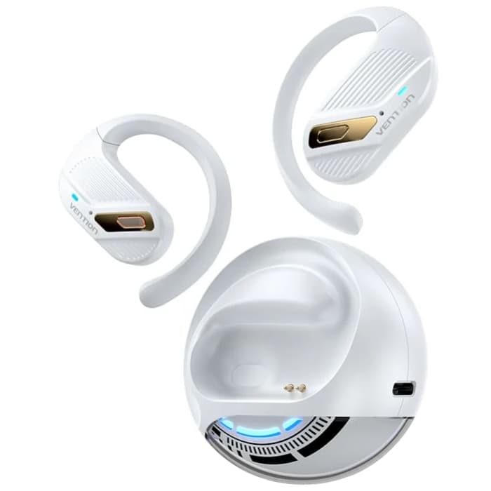 Беспроводные наушники TWS Vention OpenBeat O12 BT5.4 IPX4 400mAh White (NBUW0)