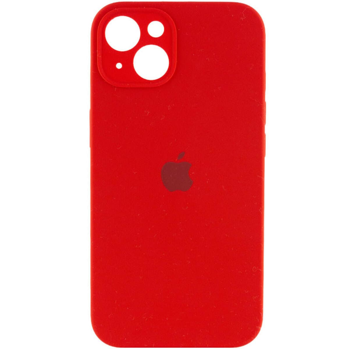 Захисний чохол-накладка Silicone Full Case AA Camera Protect для Apple iPhone 14 Red (FullAAi14-11)