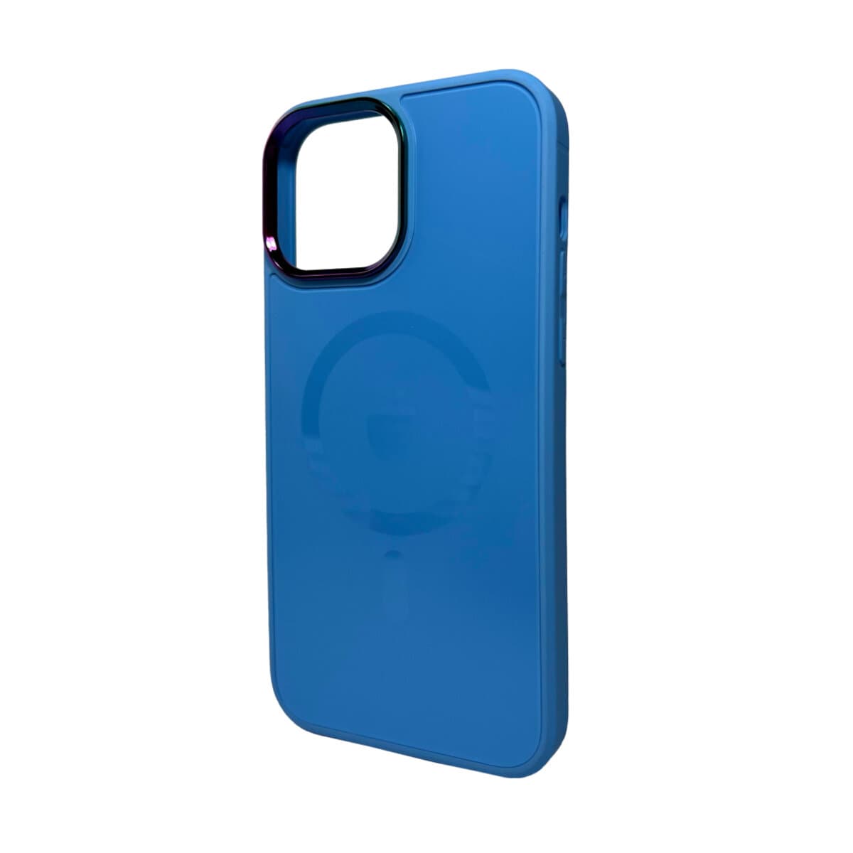 Защитный чехол-накладка AG Glass Sapphire MagSafe Logo для Apple iPhone 15 Pro Max Blue (AGSappiP15PMBlue)