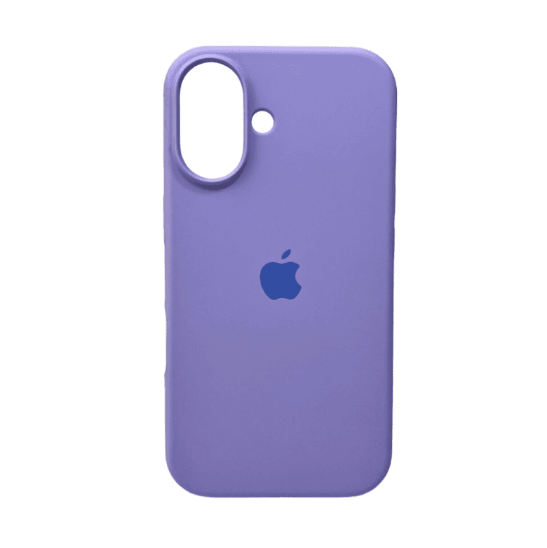 Захисний чохол-накладка Silicone Full Case AA Open Cam для Apple iPhone 16 Elegant Purple (FullOpeAAi16-26)
