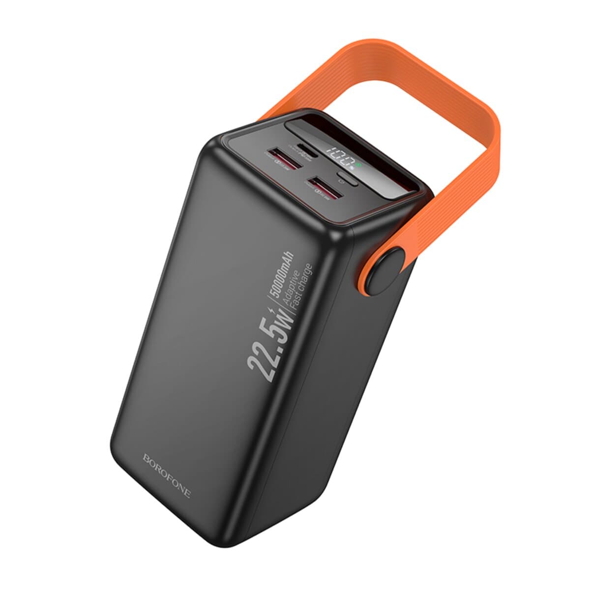Powerbank павербанк УМБ BOROFONE BJ66A Magnifico 22.5W+PD20W fully compatible 50000mAh 5V 3A Black