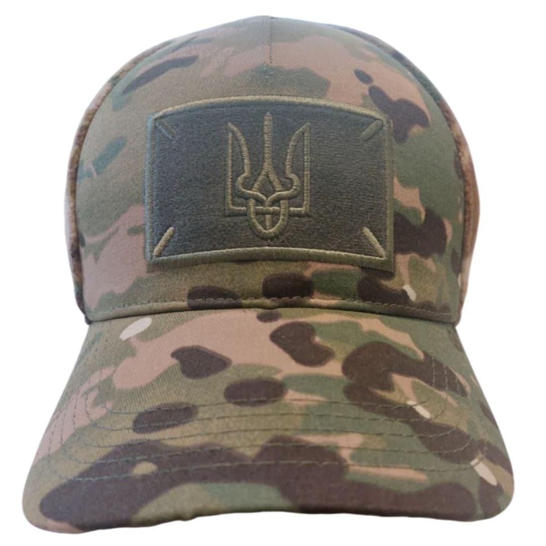 Флисовая зимняя кепка с гербом Ranger One Size Multicam (RA8948)