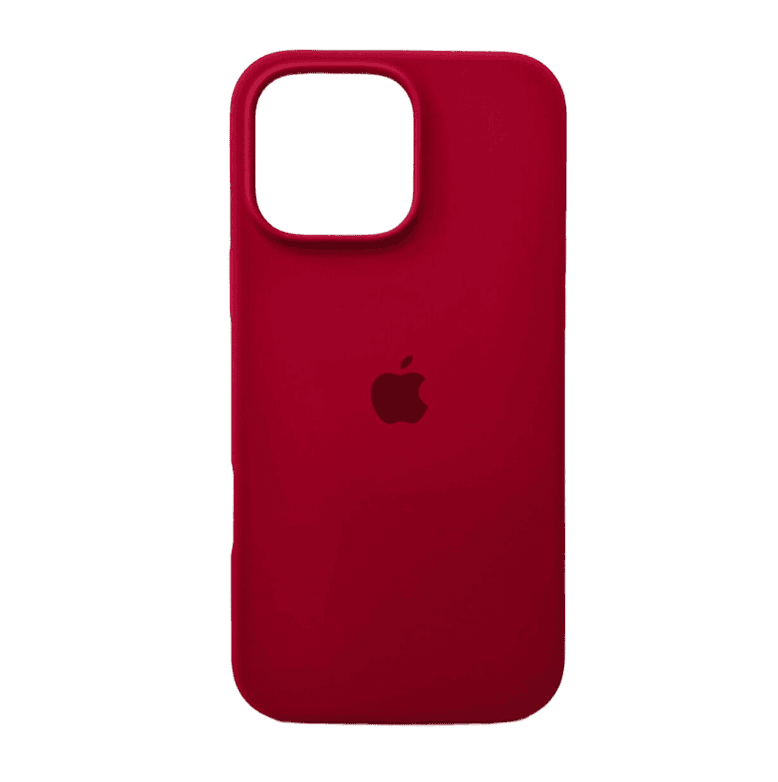 Защитный чехол-накладка Silicone Full Case AA Open Cam для Apple iPhone 16 Pro Maroon (FullOpeAAi16P-35)