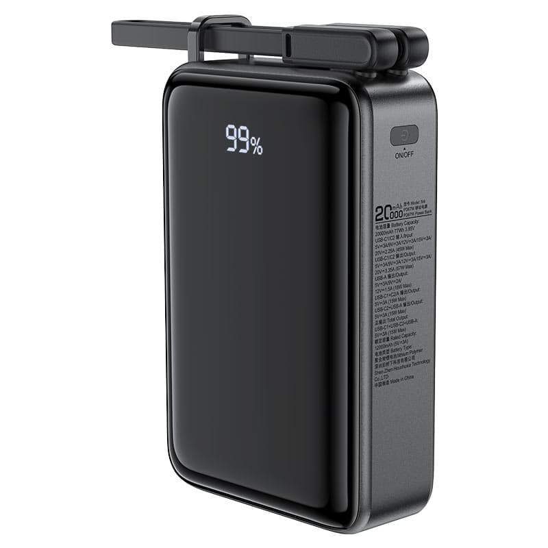Powerbank павербанк УМБ ACEFAST M4 PD67W 20000mAh Black