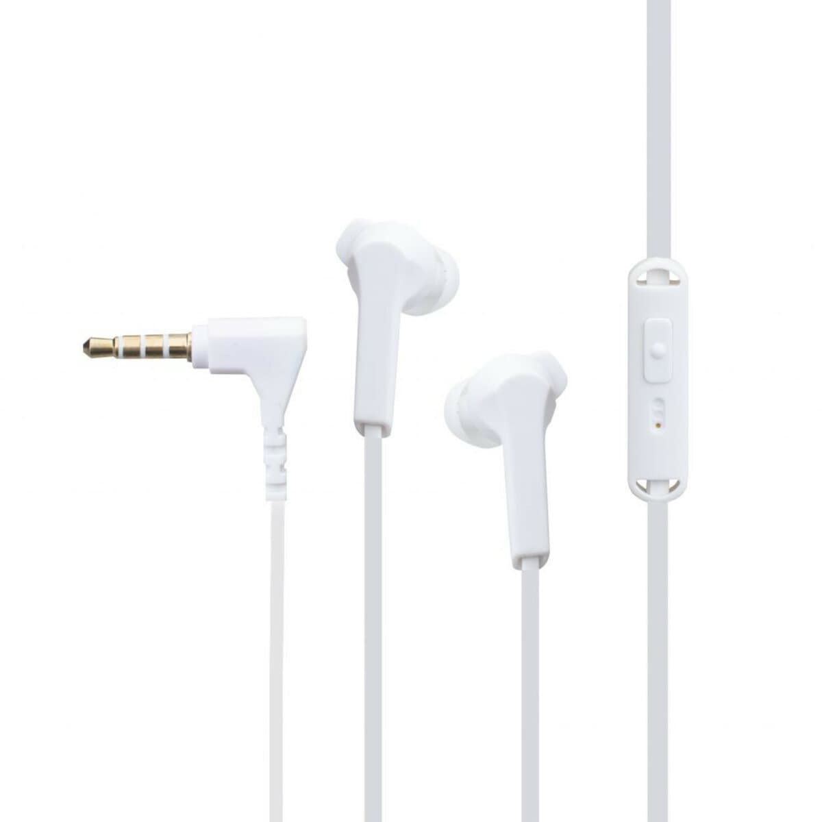 Дротові навушники HOCO M72 Admire universal earphones with mic 3.5мм 1.2м White