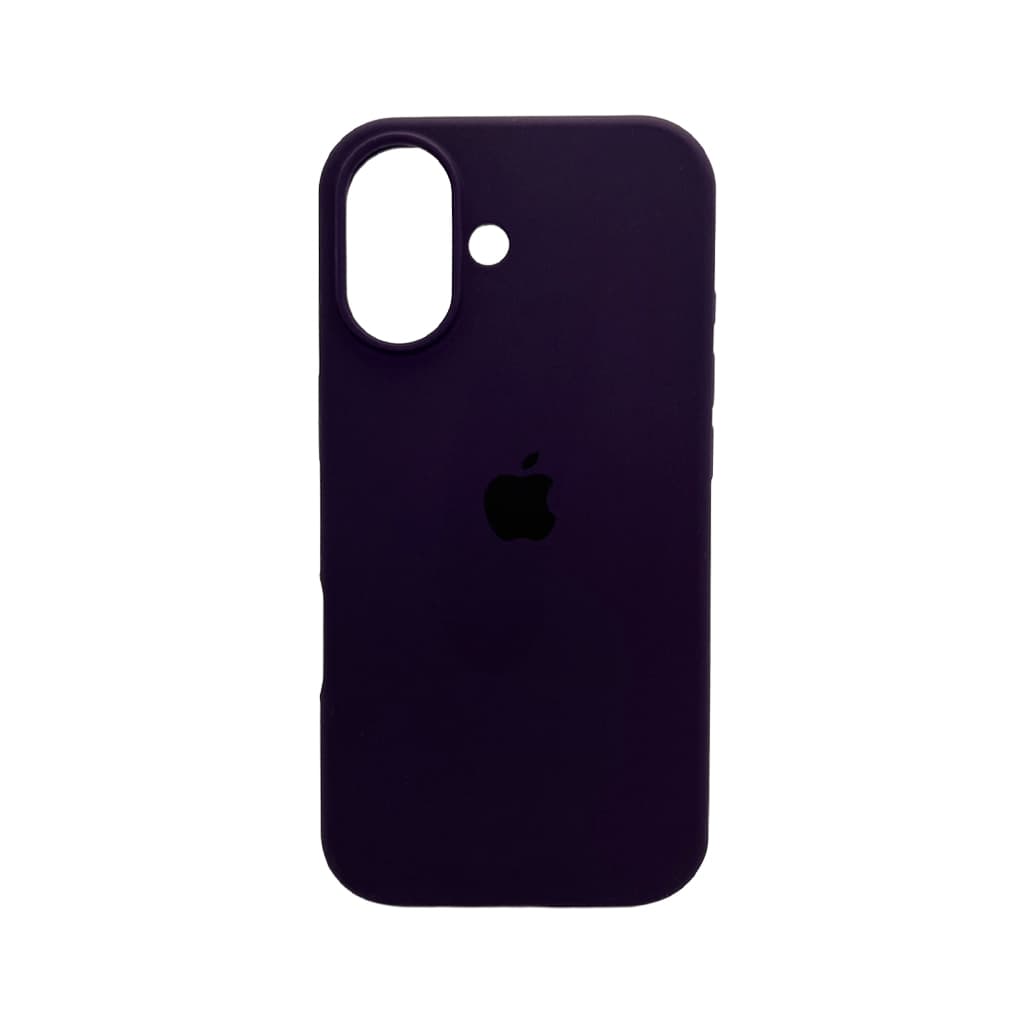 Защитный чехол-накладка Silicone Full Case AA Open Cam для Apple iPhone 17 Berry Purple (FullOpeAAi17-59)