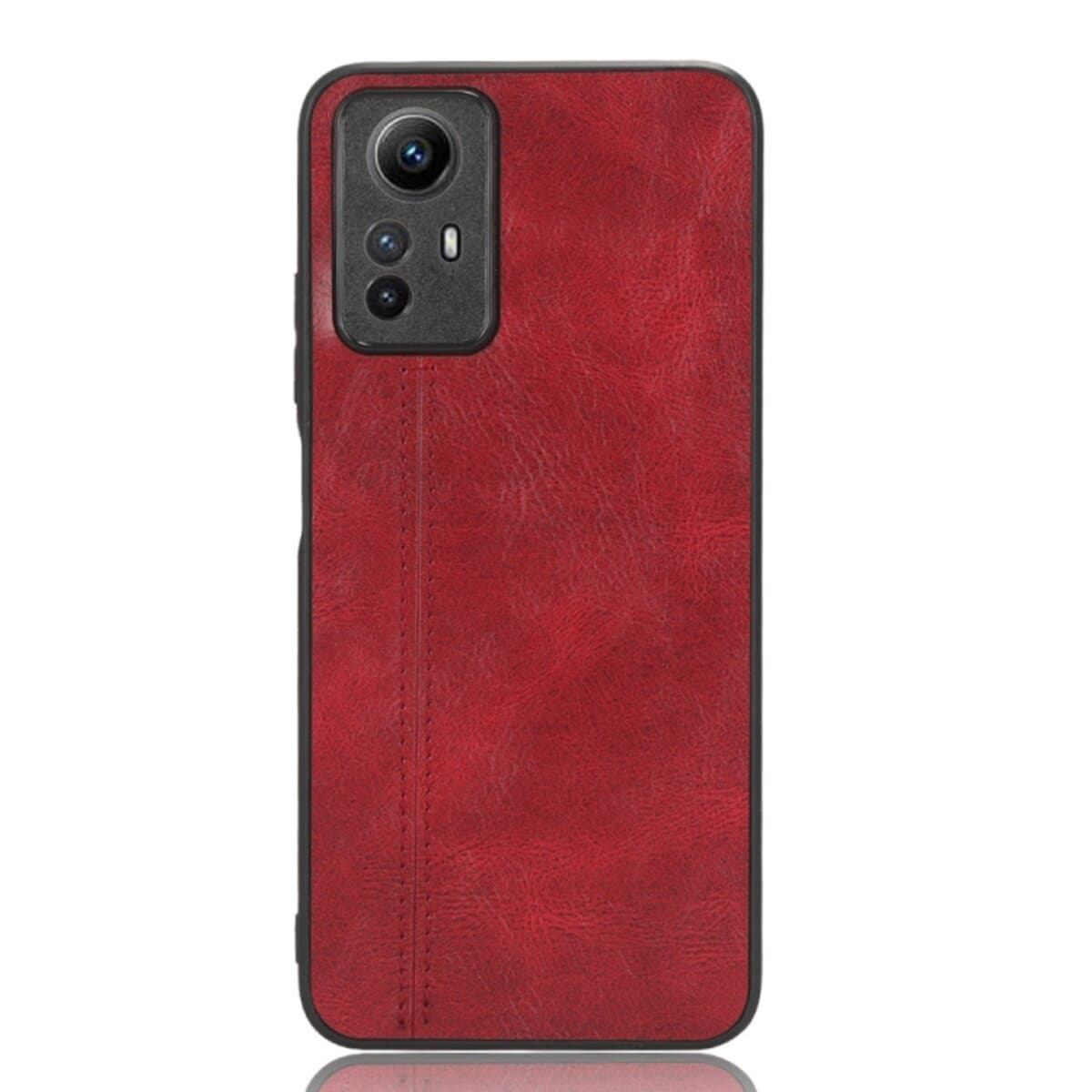 Захисний чохол-накладка Cosmiс Leather Case для Xiaomi Redmi Note 12s Red (CoLeathXRN12sRed)