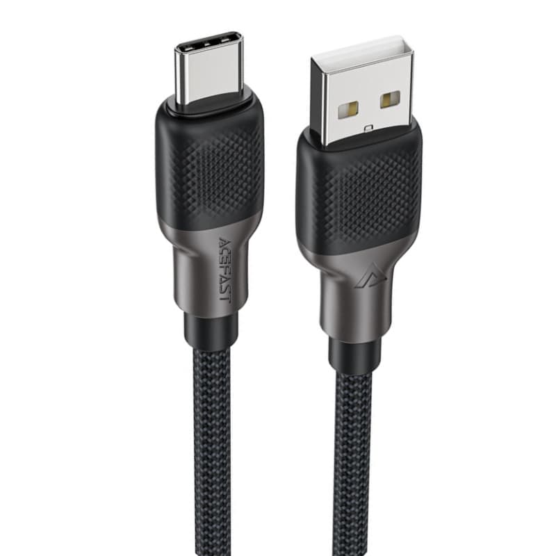 Кабель Acefast C10-04 USB 2.0 USB to Type-C 1.2 м 3A silicone braid Black