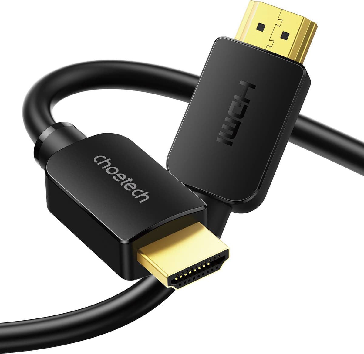 Кабель Choetech XHH-TP20 HDMI M-M 2.0 м V2.1 8K 60Hz PVC Black