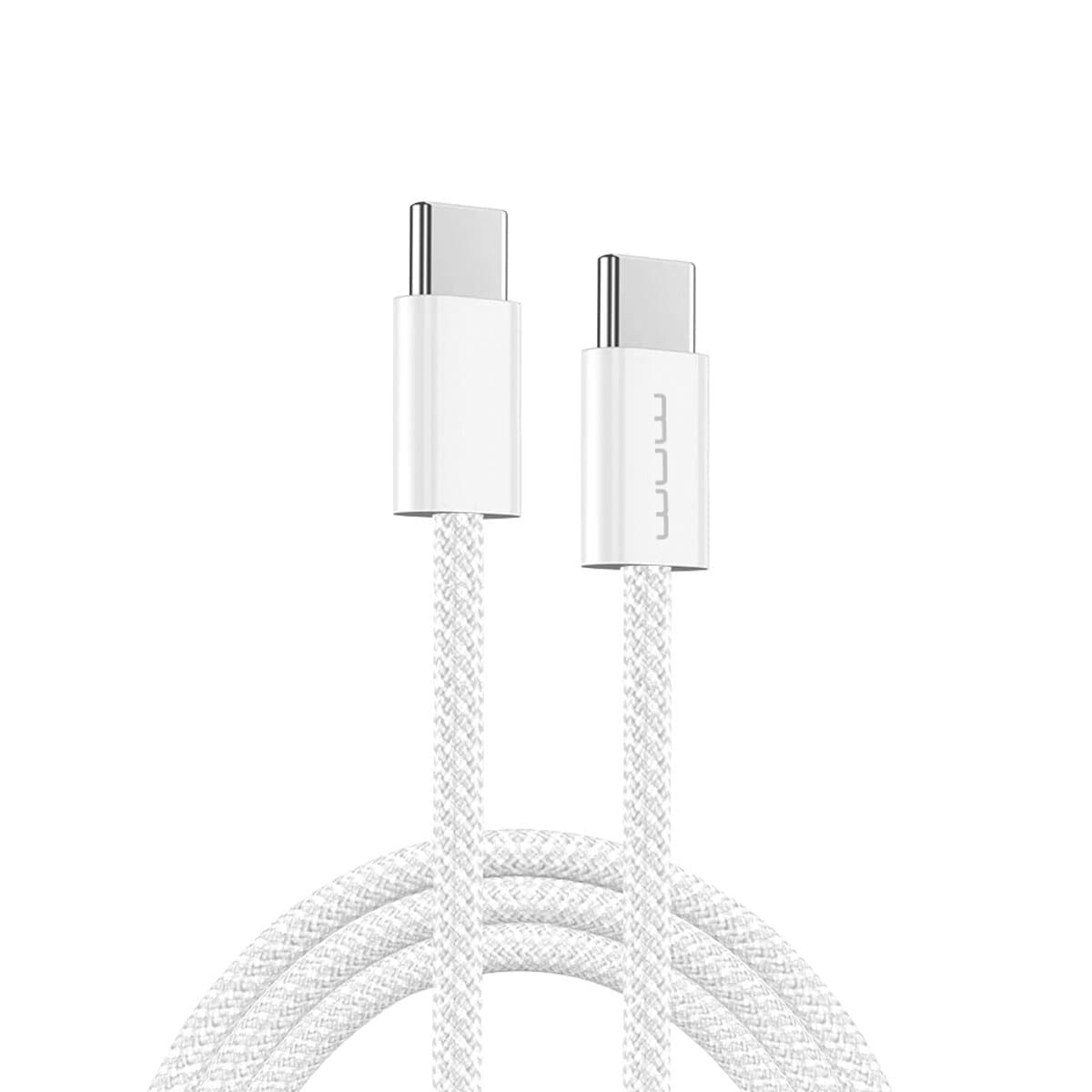 Кабель WUW X200 Type-C to Type-C PD 60W 1m White (WUW-X200TT)