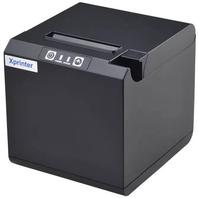 Термопринтер принтер чеків Xprinter XP-58IIK термодрук 90 мм/с стрічка 58 мм USB Black