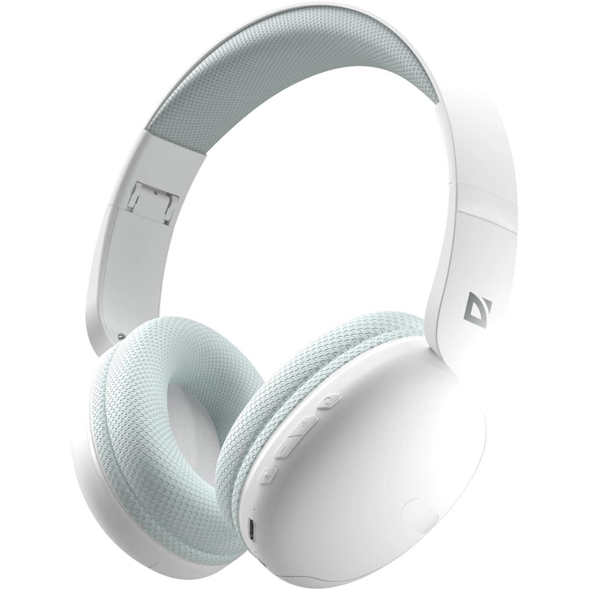 Беспроводные наушники Defender FreeMotion B480 Bluetooth+3.5мм+Type-C White (63481)