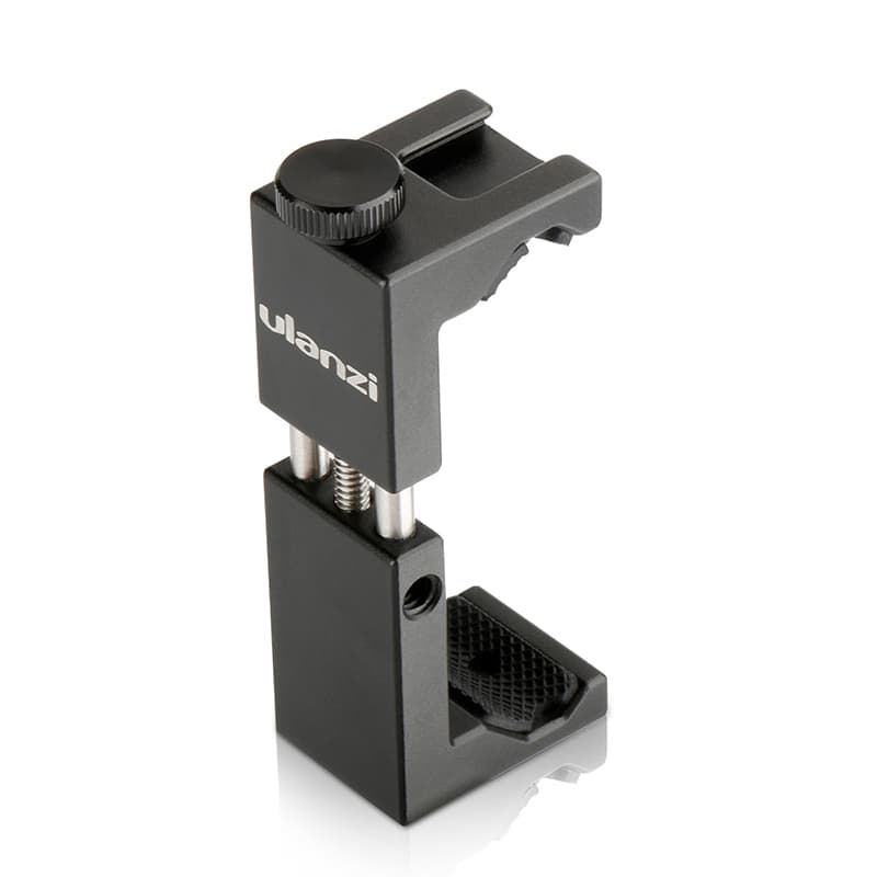 Тримач для телефону штатив Ulanzi Vijim Iron Man II Phone Tripod Mount 1/4 Black (0849)