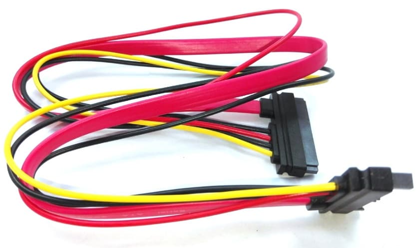 Кабель живлення S0703 подовжувач SATA 7+15pin MF 30см