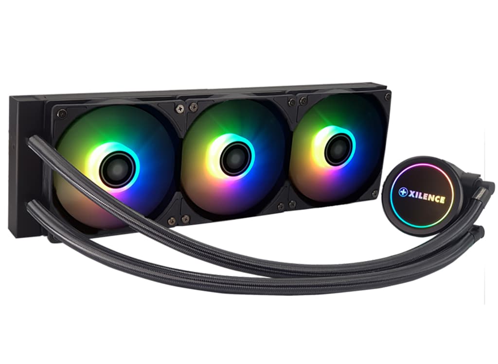 Система водяного охолодження СВО кулери 120мм Xilence LiQuRizer 360 ARGB Black (XC980)