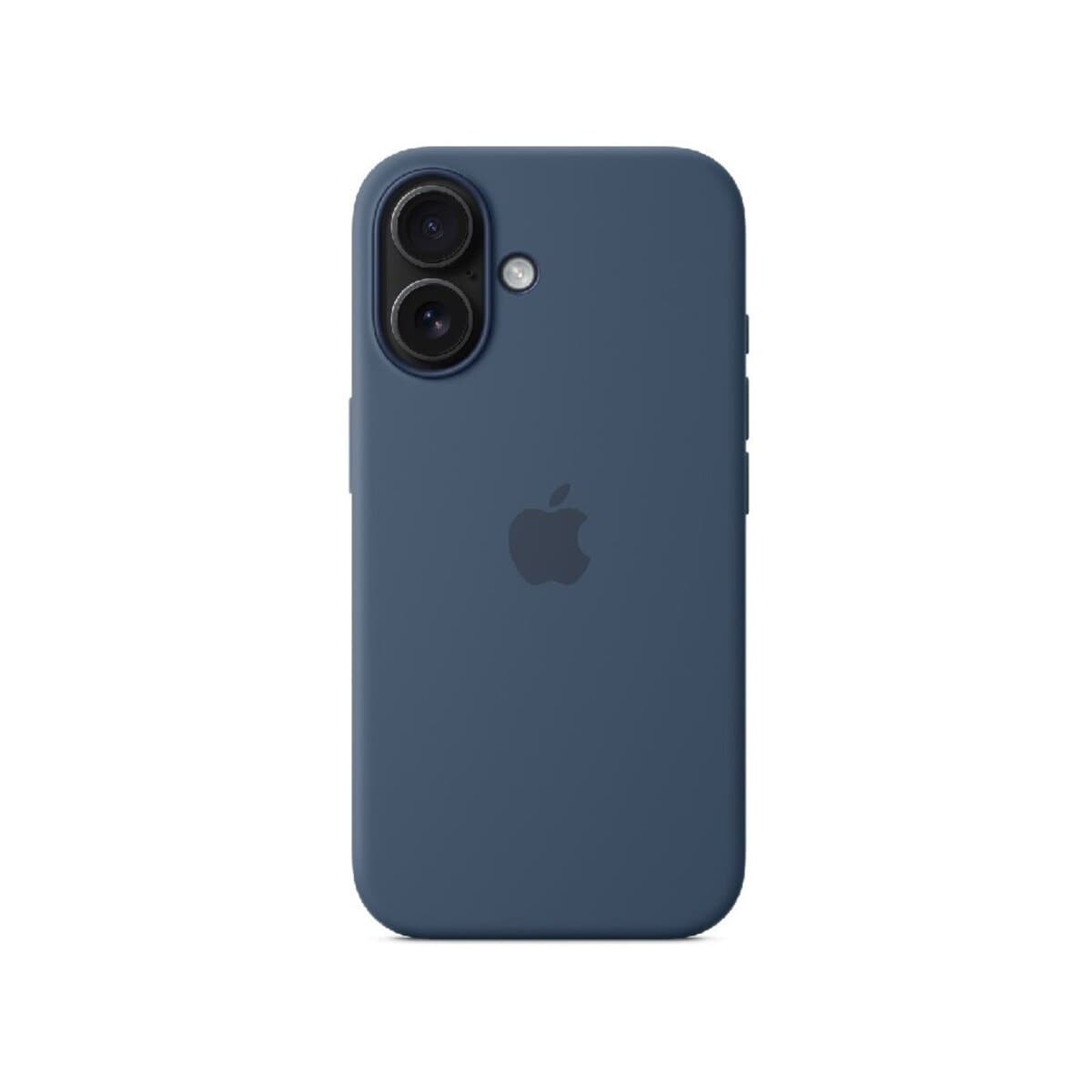 Защитный чехол-накладка Silicone Full Case AAA MagSafe IC для iPhone 16 Dark Blue (Orig16Blue)