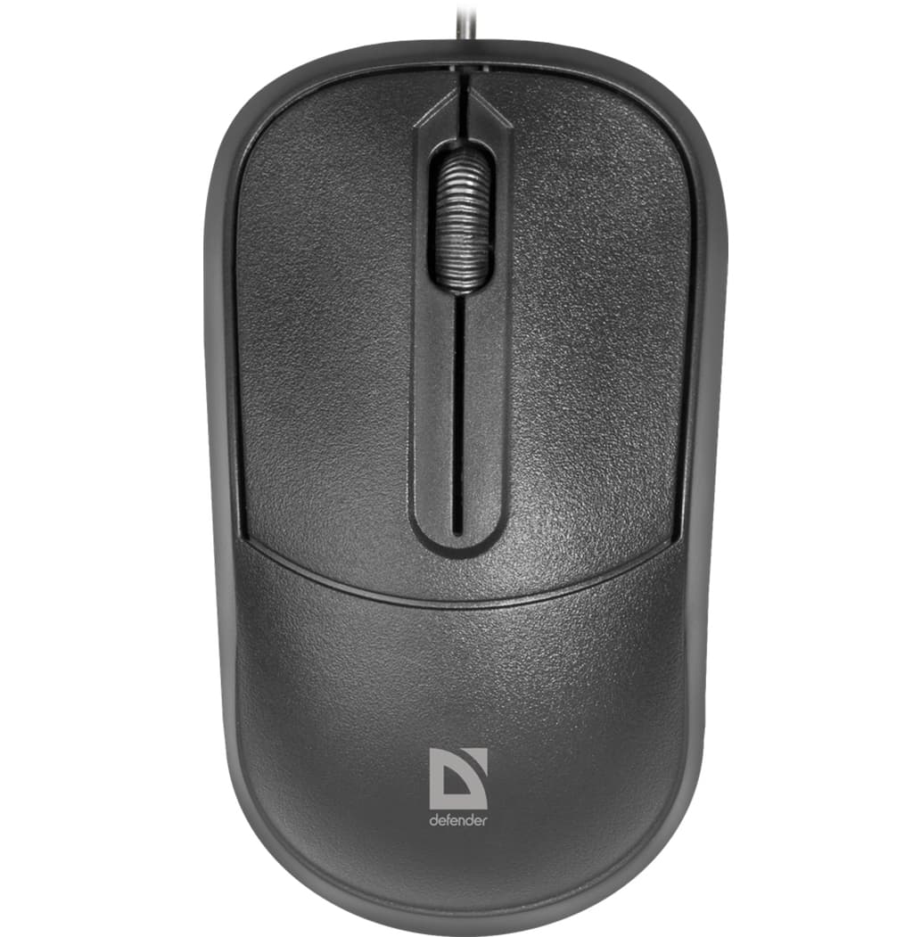 Провідна мишка Defender ISA-531 52531 3кн 1000 dpi Black