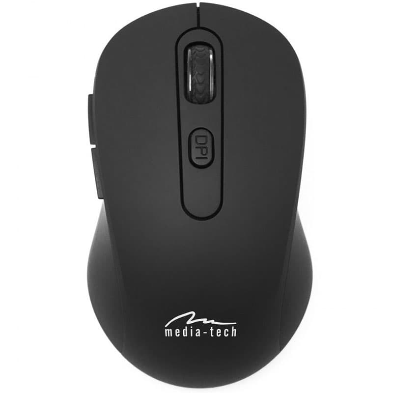 Безпровідна мишка Media-Tech Morlock BT Bluetooth 3.0 5 кн 1600 dpi Black (MT1120)