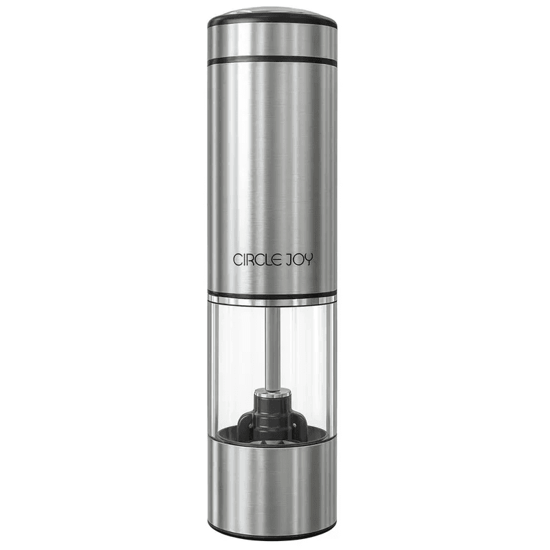 Електричний млин для солі та перцю Circle Joy Electric Grinder 95мл Metal Grey (CJ-EG12)