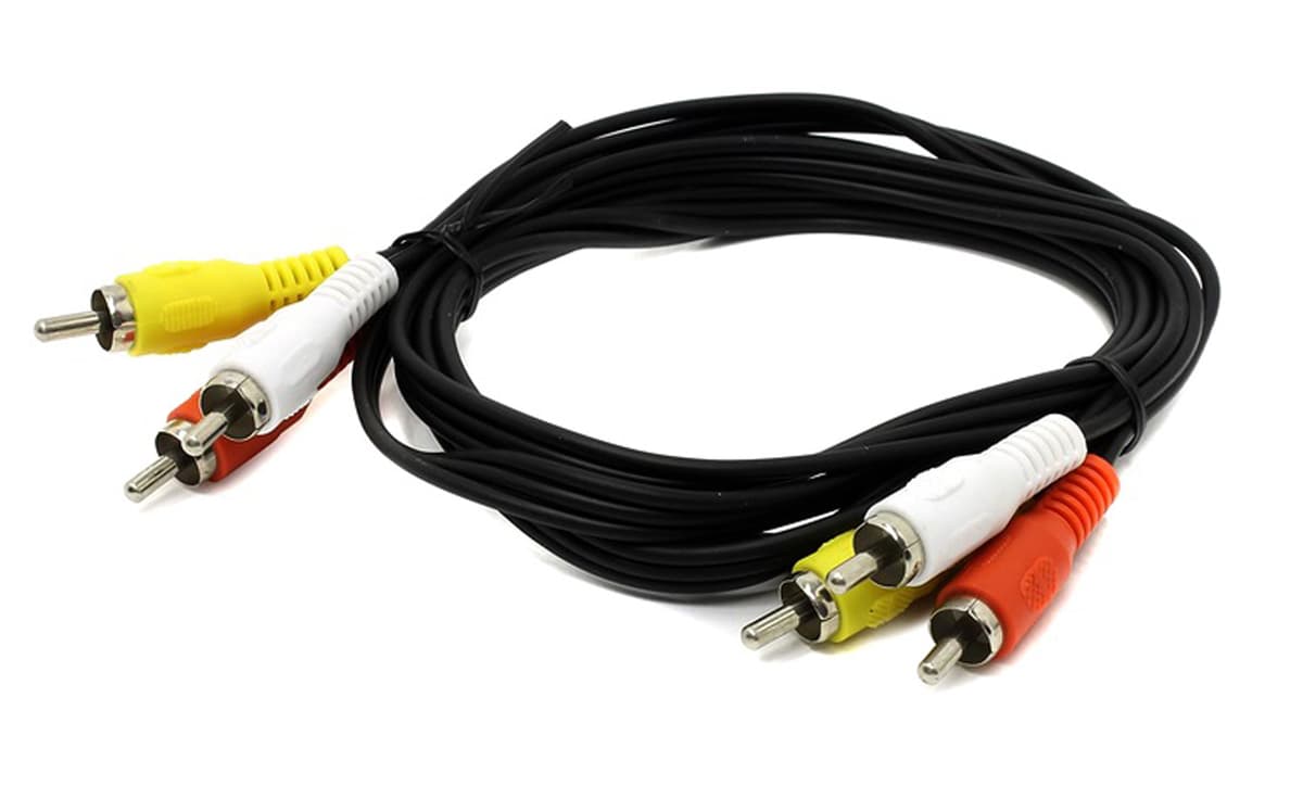 Кабель B00789 AV 3xRCA M-3xRCA M 1.5 м Black